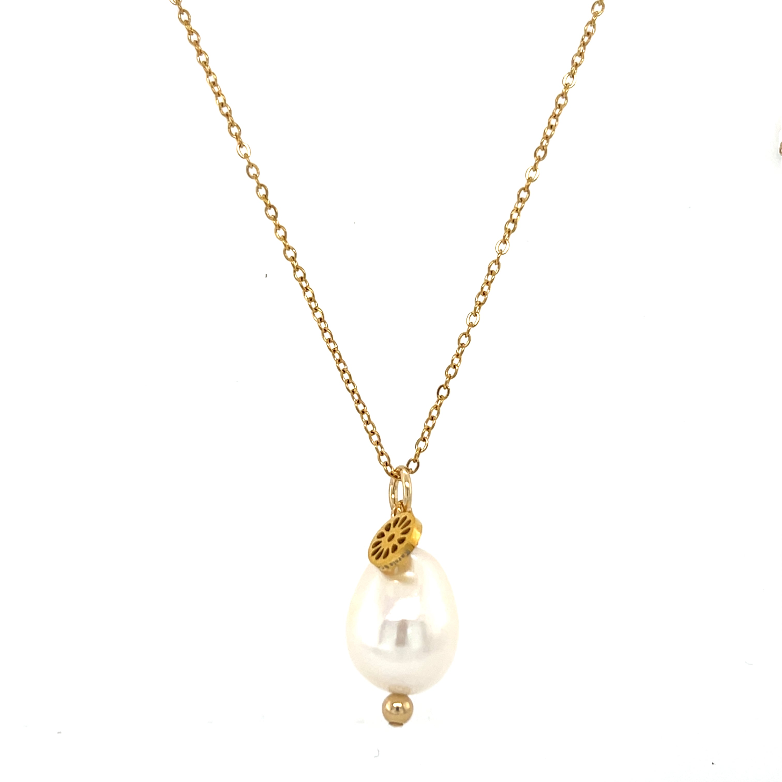 Perla Solitaria Necklace