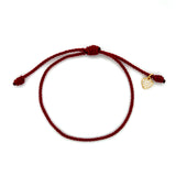 Reflect / Heart Red String Bracelet