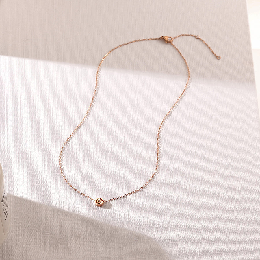 Rose Gold Signature Mini Necklace