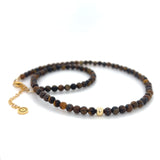 Adjustable Tiger Eye Necklace