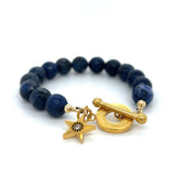 Lapislázuli + Star Bracelet