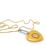 Two Tone Necklace + Signature Charm