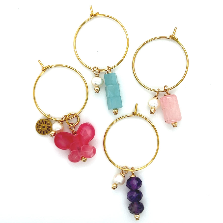 Spring Wine Charms
