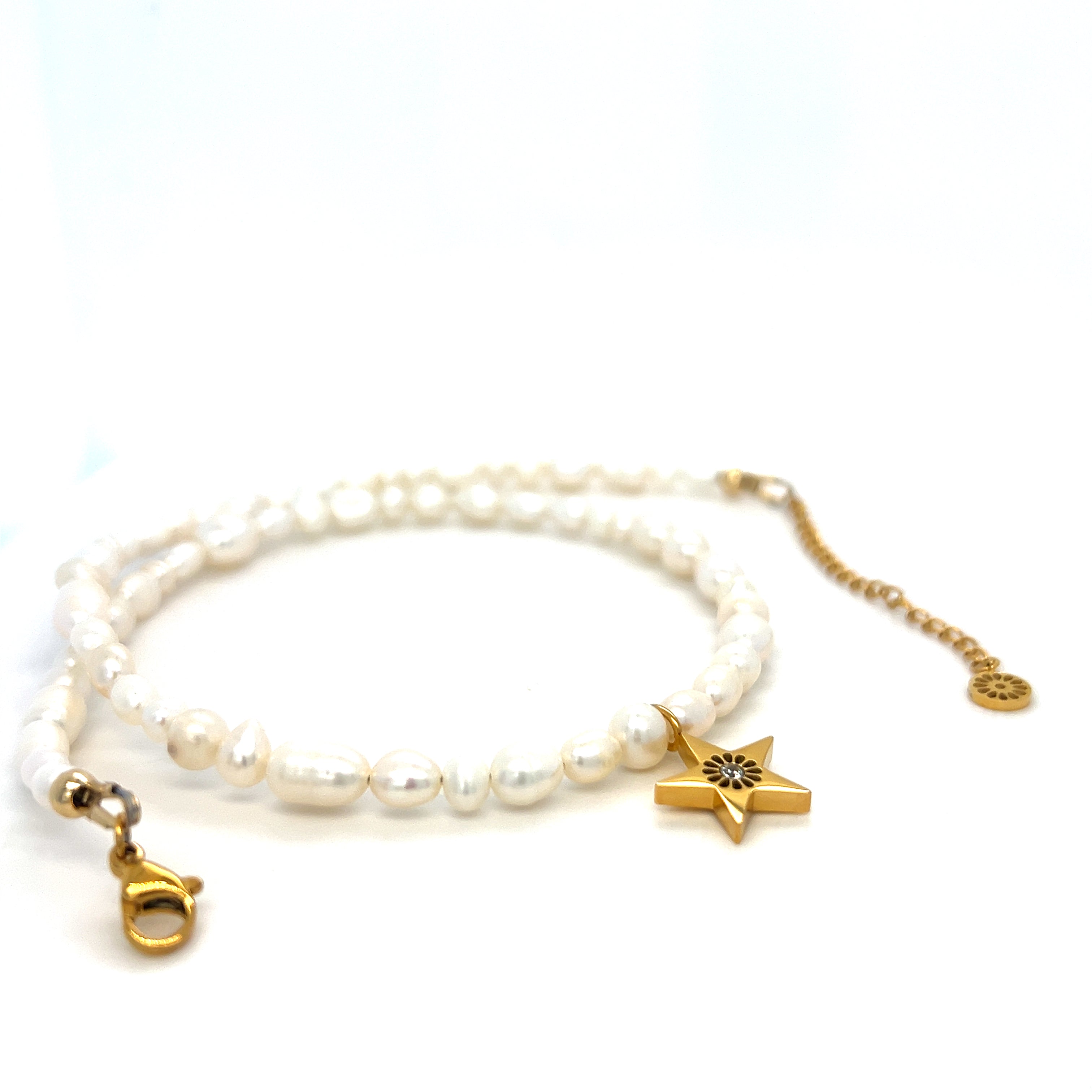 Serendipity Pearl Star Necklace