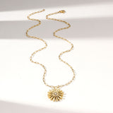 Golden Bloom Necklace