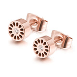 Rose Gold Signature Mini Studs