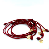 Reflect / Heart Red String Bracelet