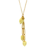 Yellow Jade Necklace