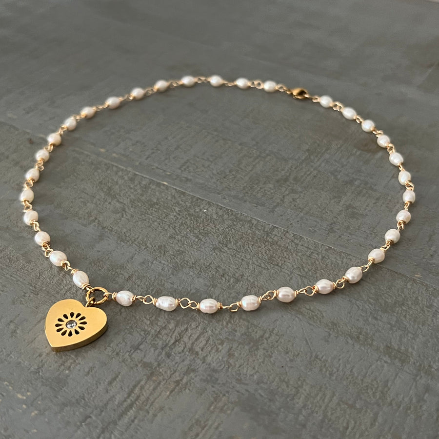 True Love Necklace / Pearls