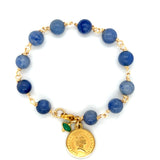 Reflect Coin Beaded Bracelet
