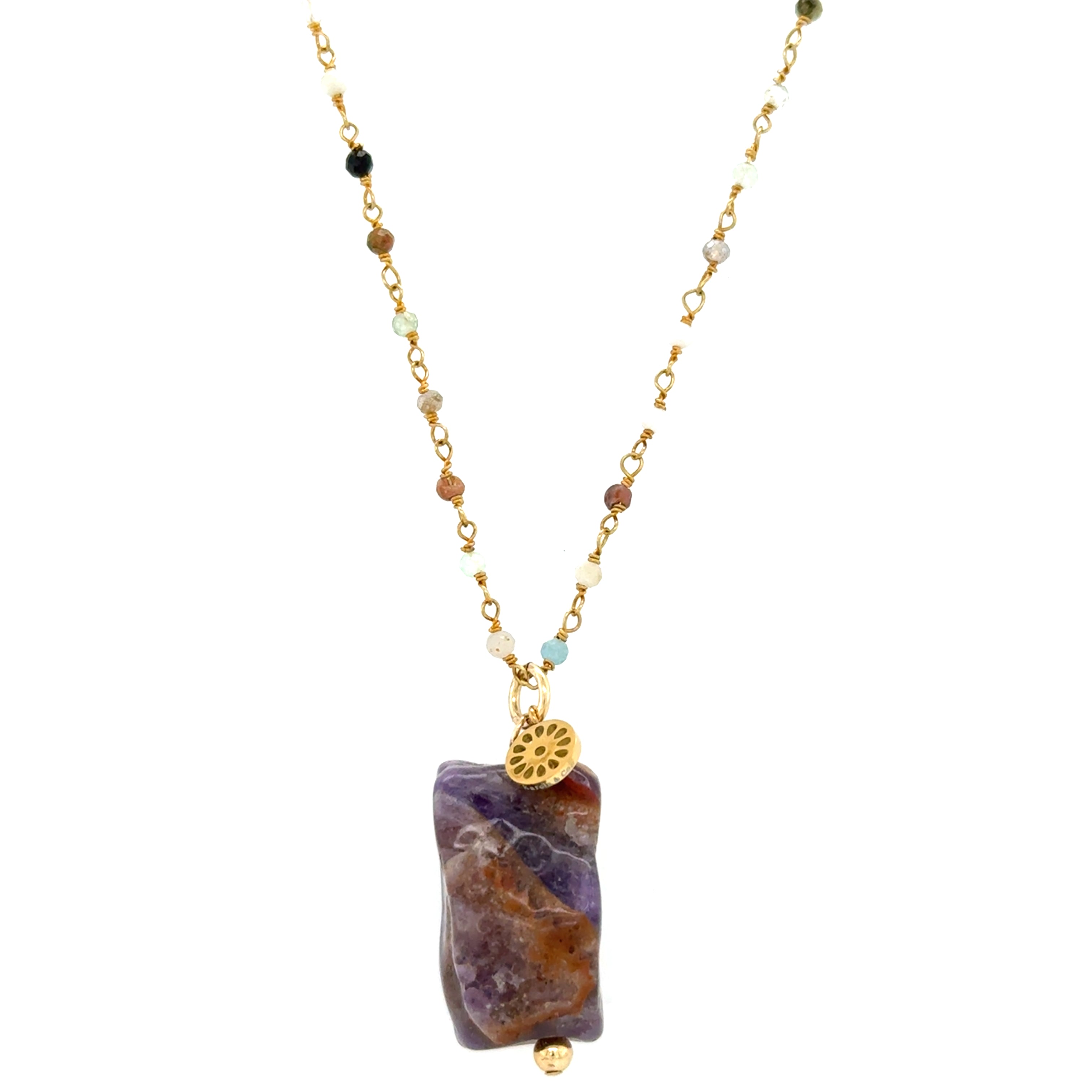 Amethyst Signature Beaded Necklace