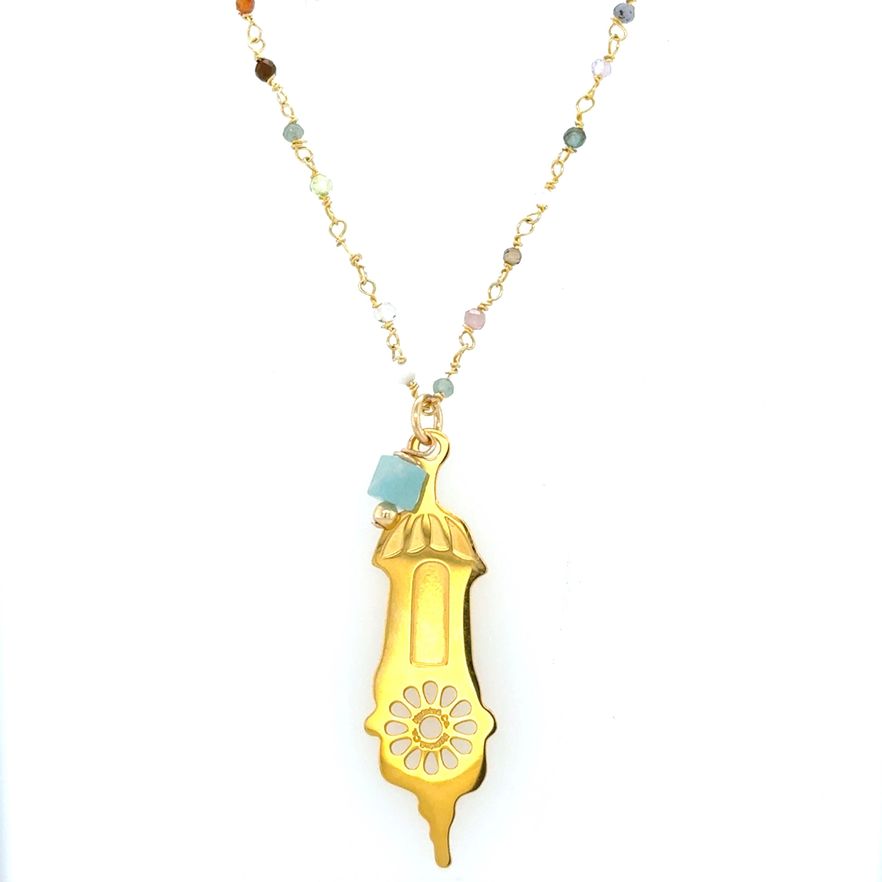 Beaded Puerto Rico Necklace