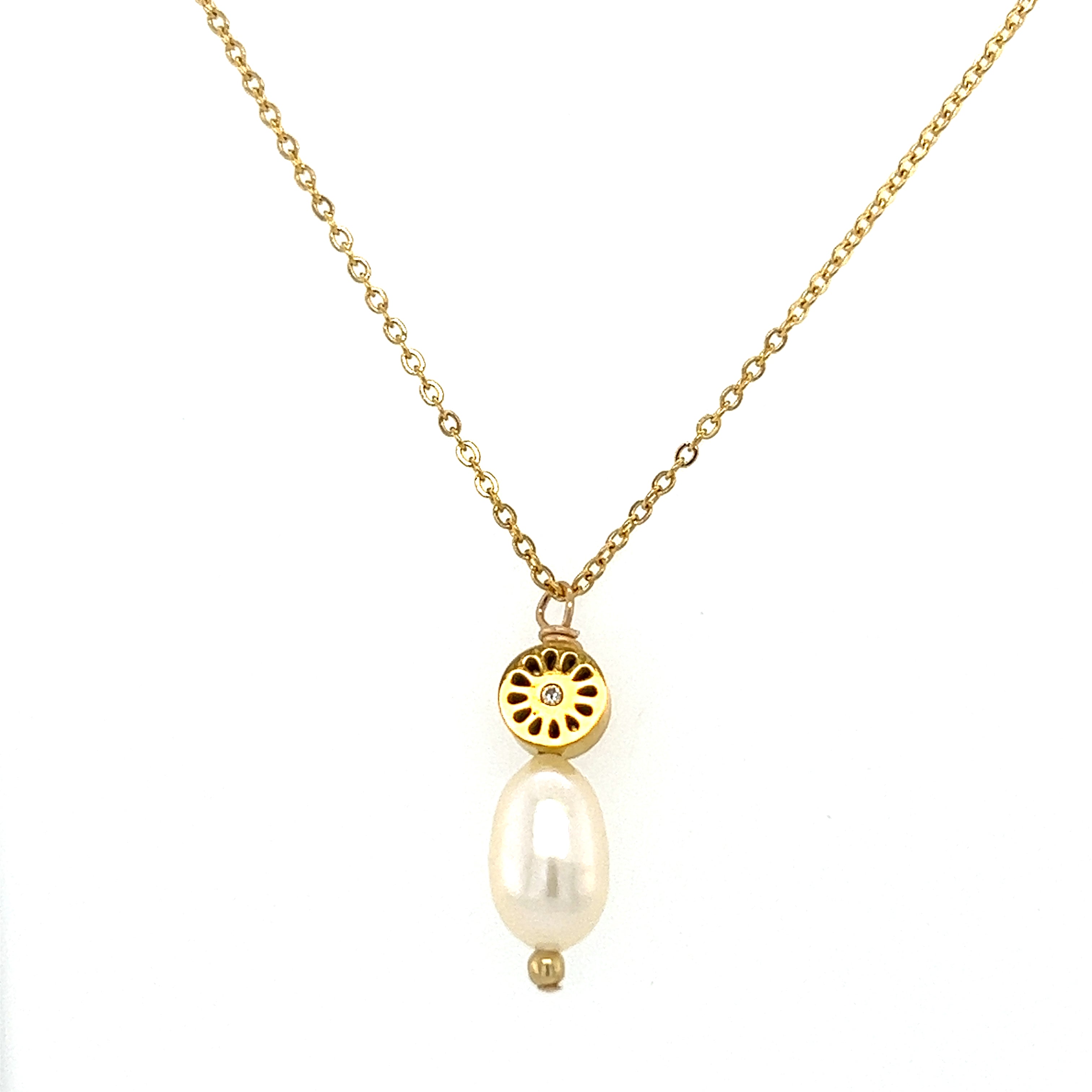 Signature Mini Pearl Necklace
