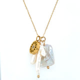 Necklace + 3 Assorted Charms