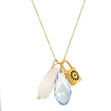 Necklace + 3 Assorted Charms