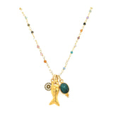 Endless Summer Beaded Necklace