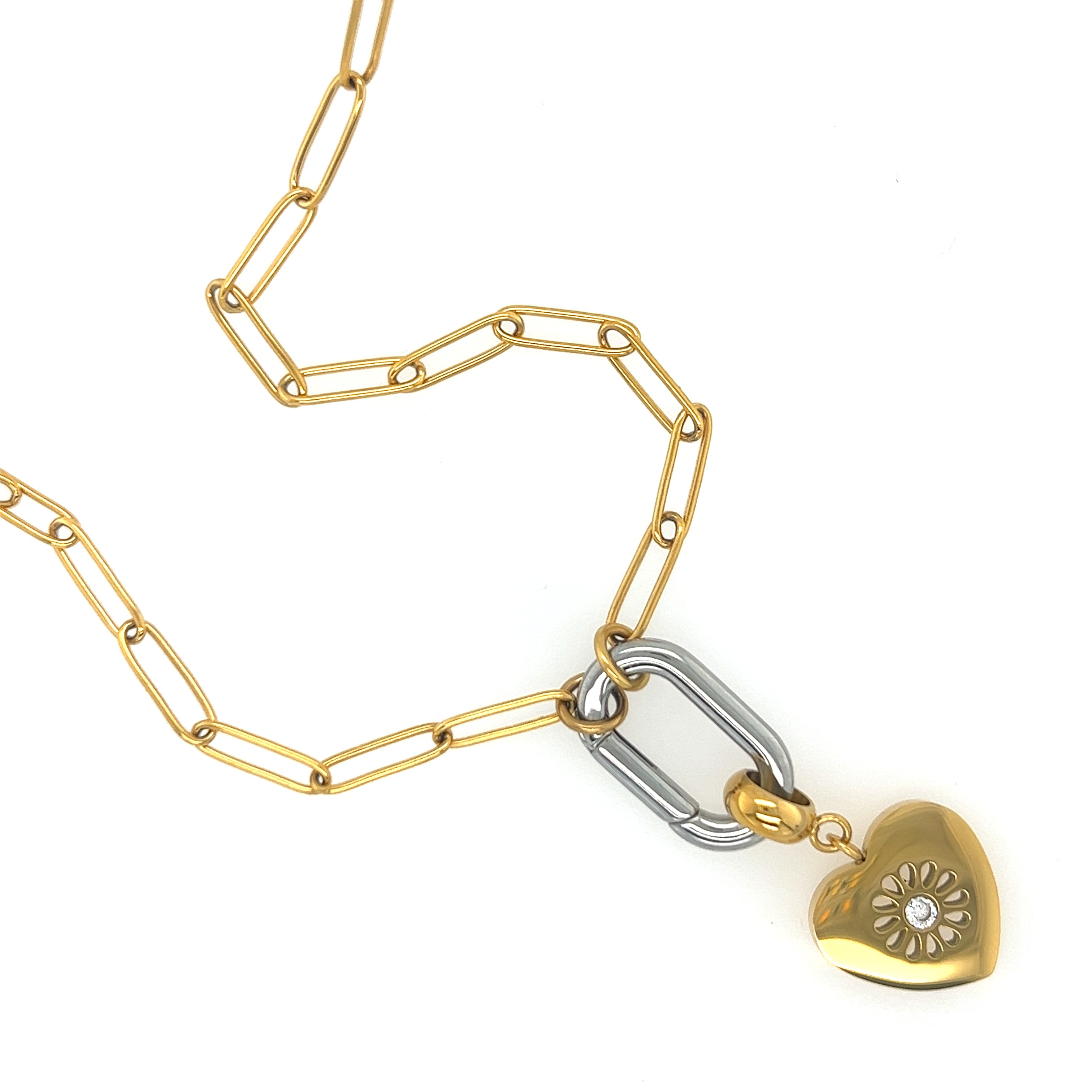 Amor En Dos Tonos Necklace