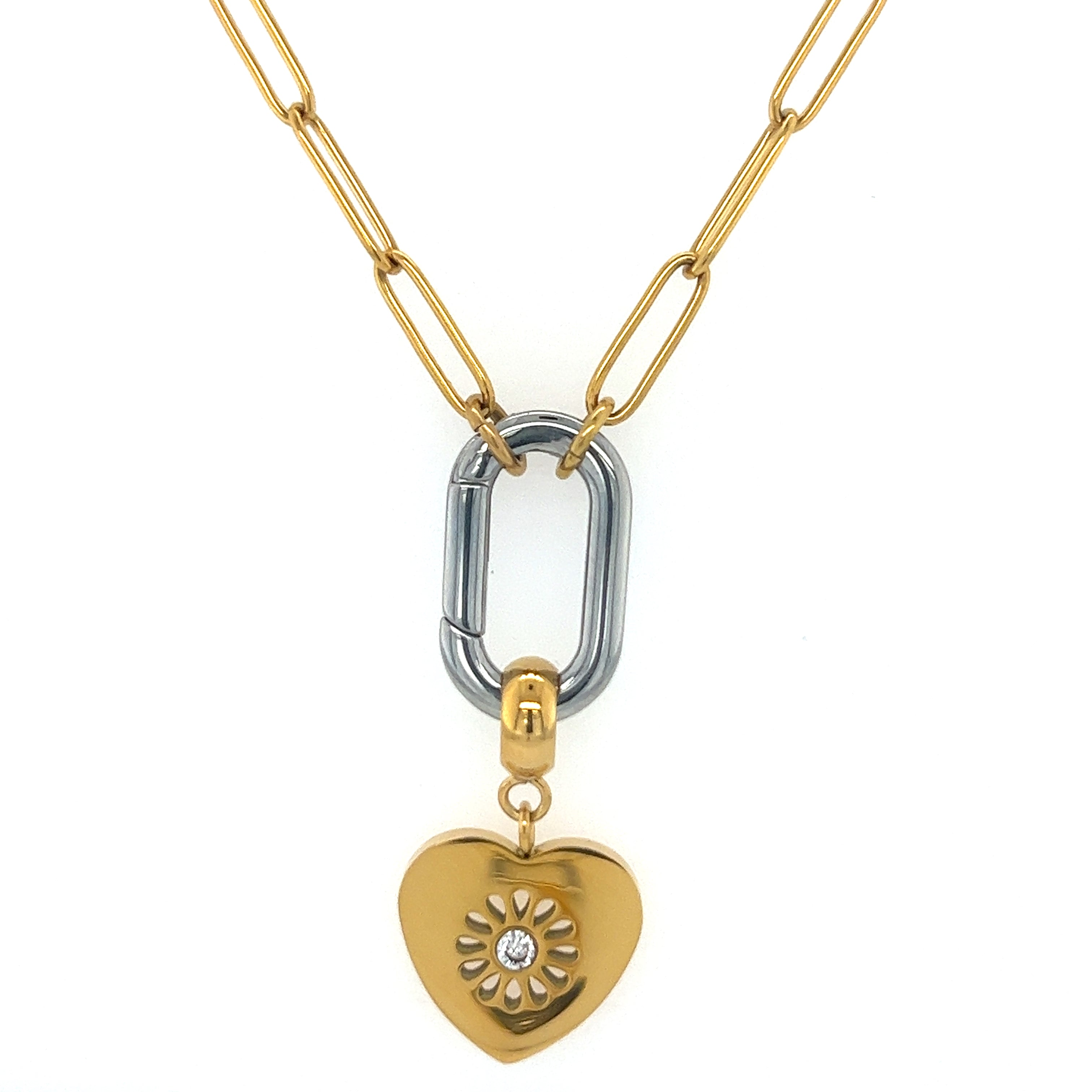 Amor En Dos Tonos Necklace