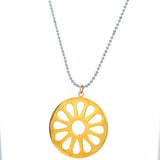 Karola Ball chain Two Tone Necklace