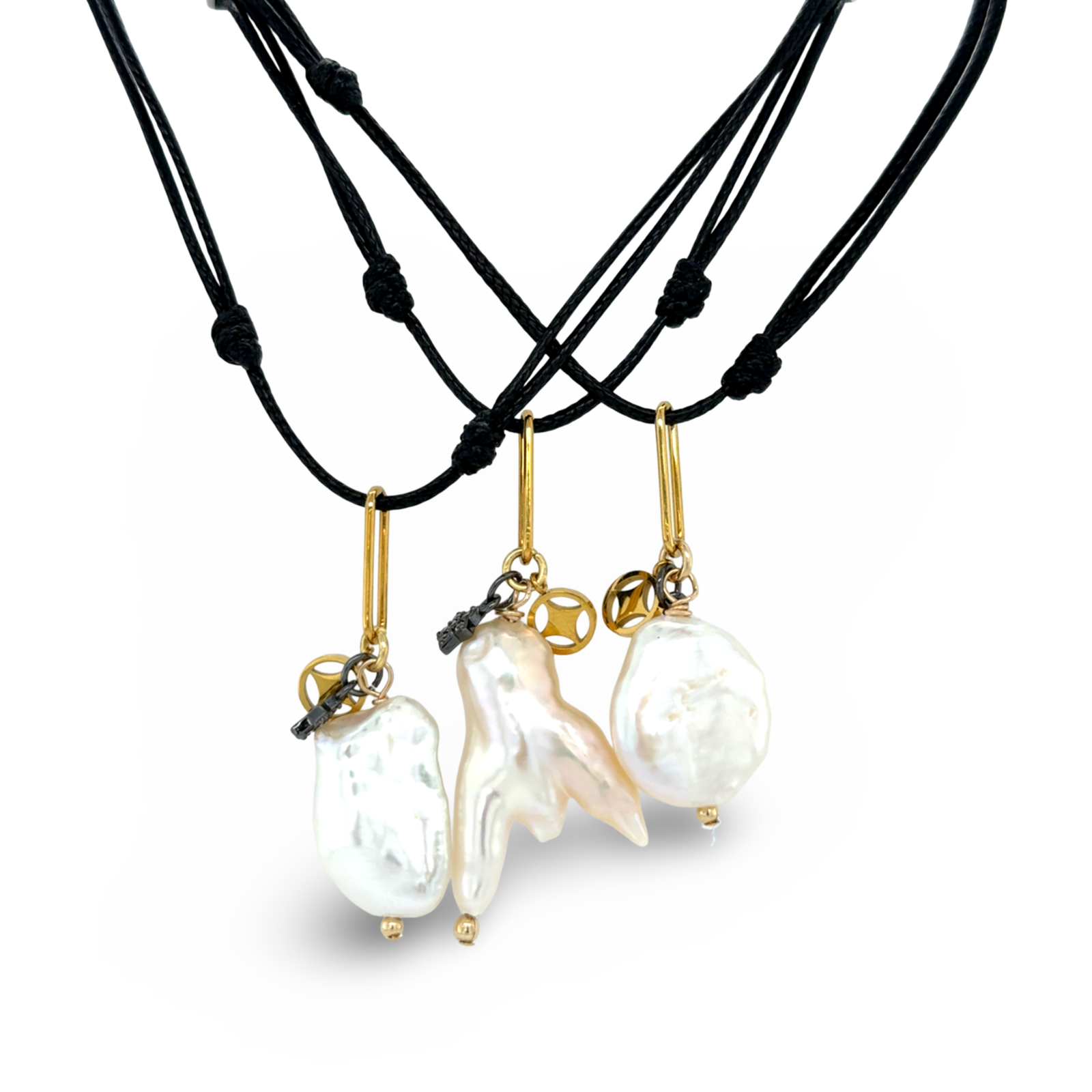 Assorted Pearl Adjustable Necklace