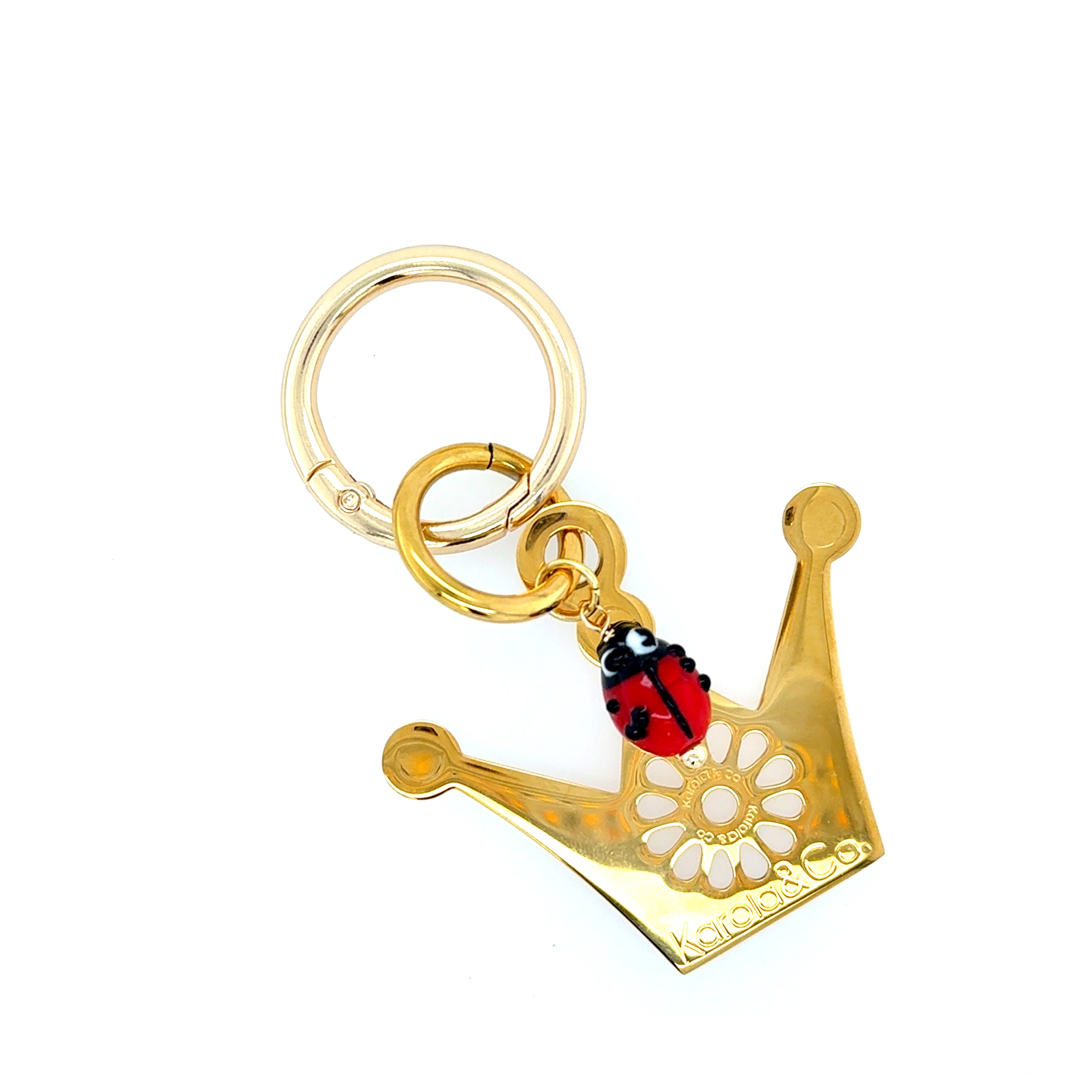 Signature Crown Handbag Charm