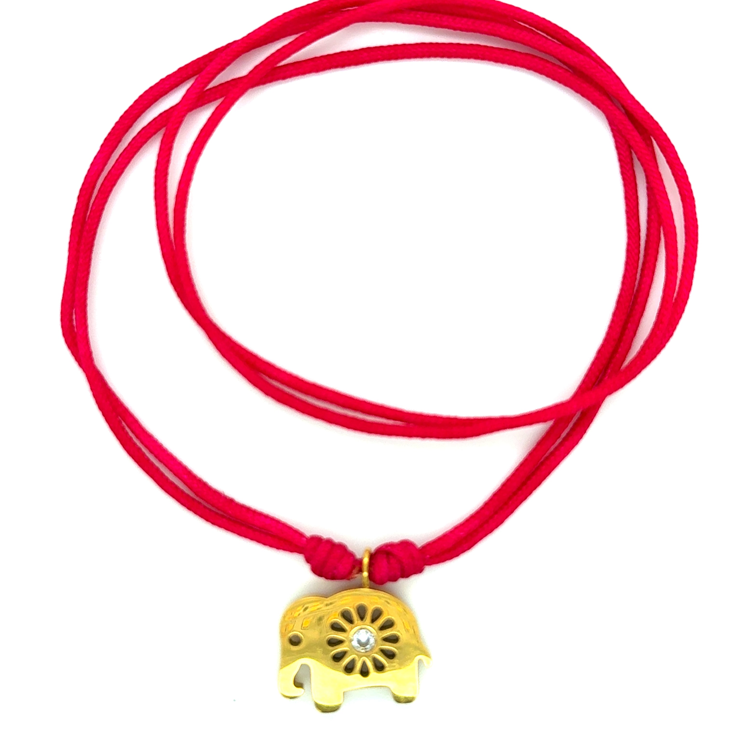 Adjustable Elephant Necklace
