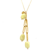 Yellow Jade Necklace