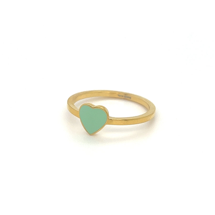 Sweetheart Ring - Mint Green
