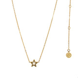 Star + Signature Mini Necklace