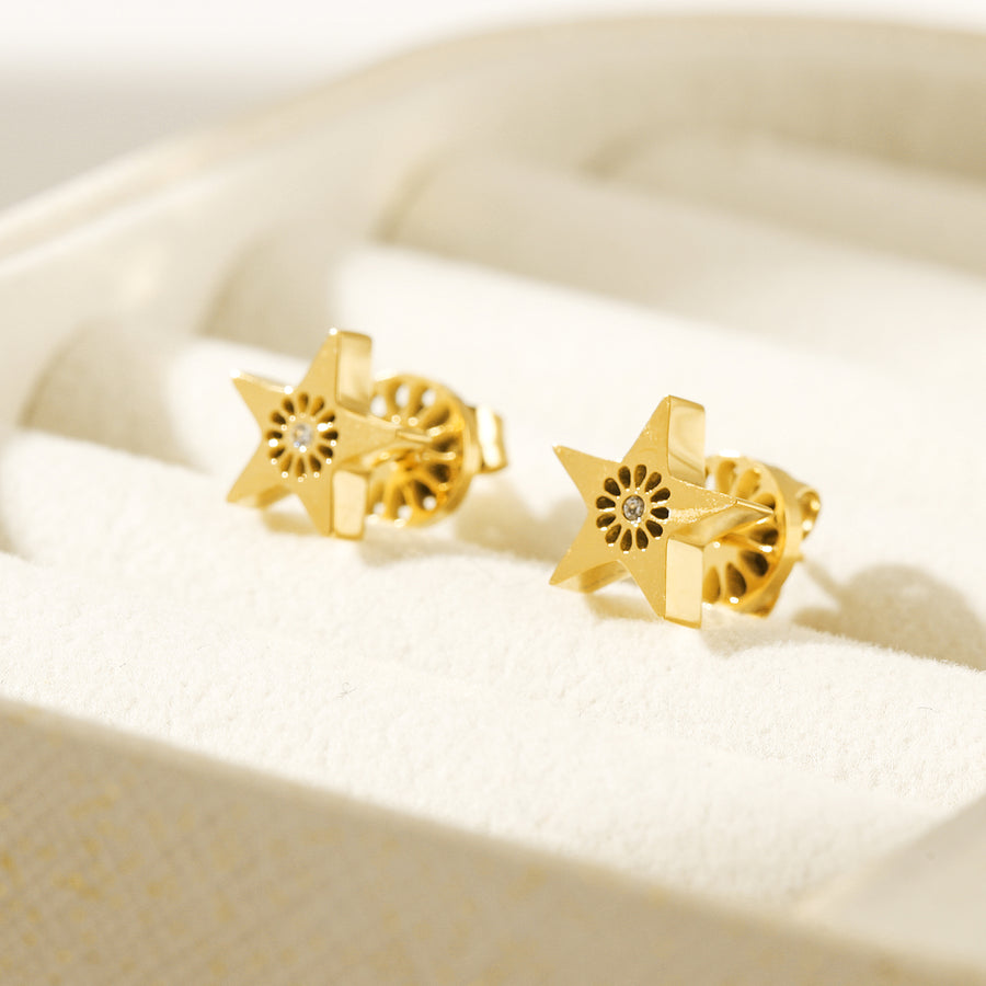 Signature Star Mini Studs