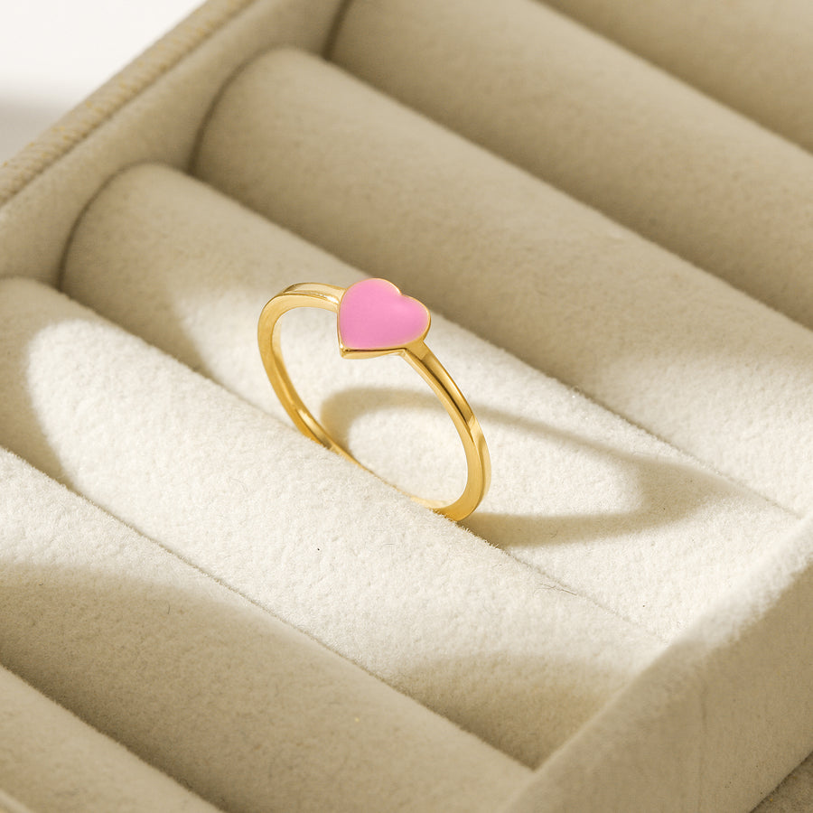 Sweetheart Ring - Pink