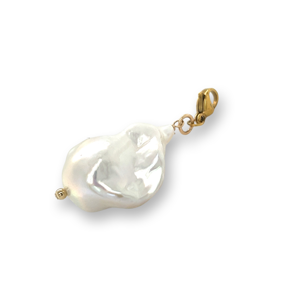 Baroque Pearl Charm