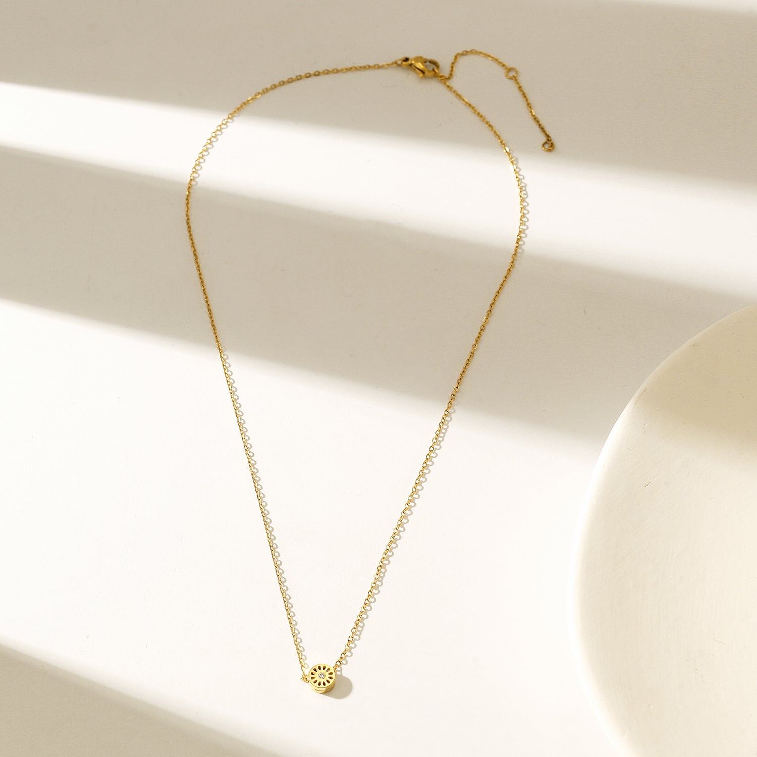 Signature Mini Necklace Gold
