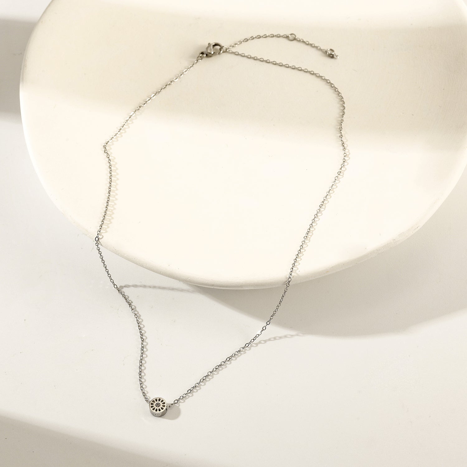 Signature Mini Necklace Silver