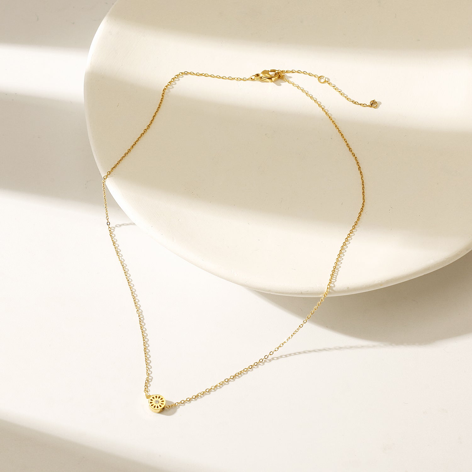 Signature Mini Necklace Gold