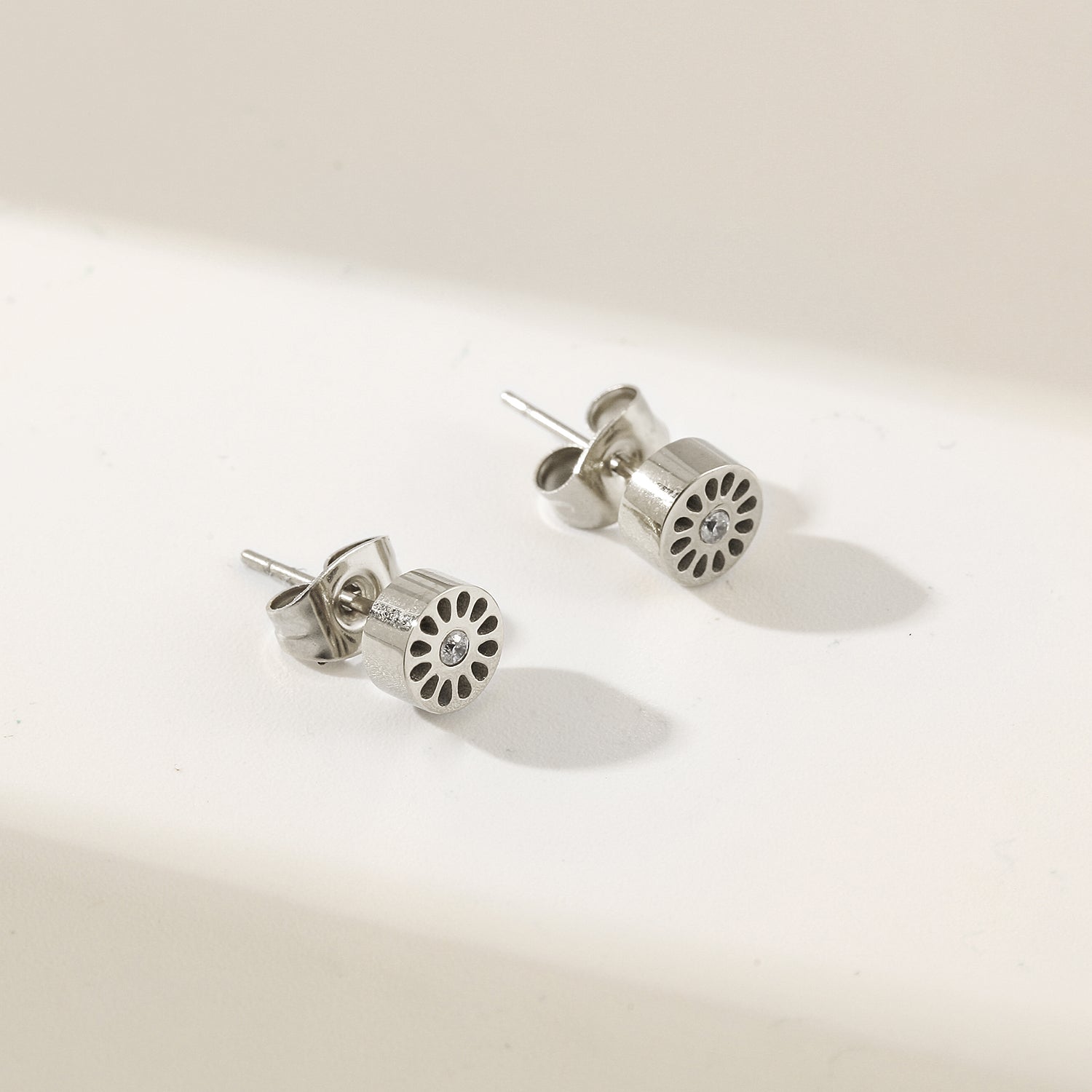 Mini Signature Studs Silver – Karola & Co.