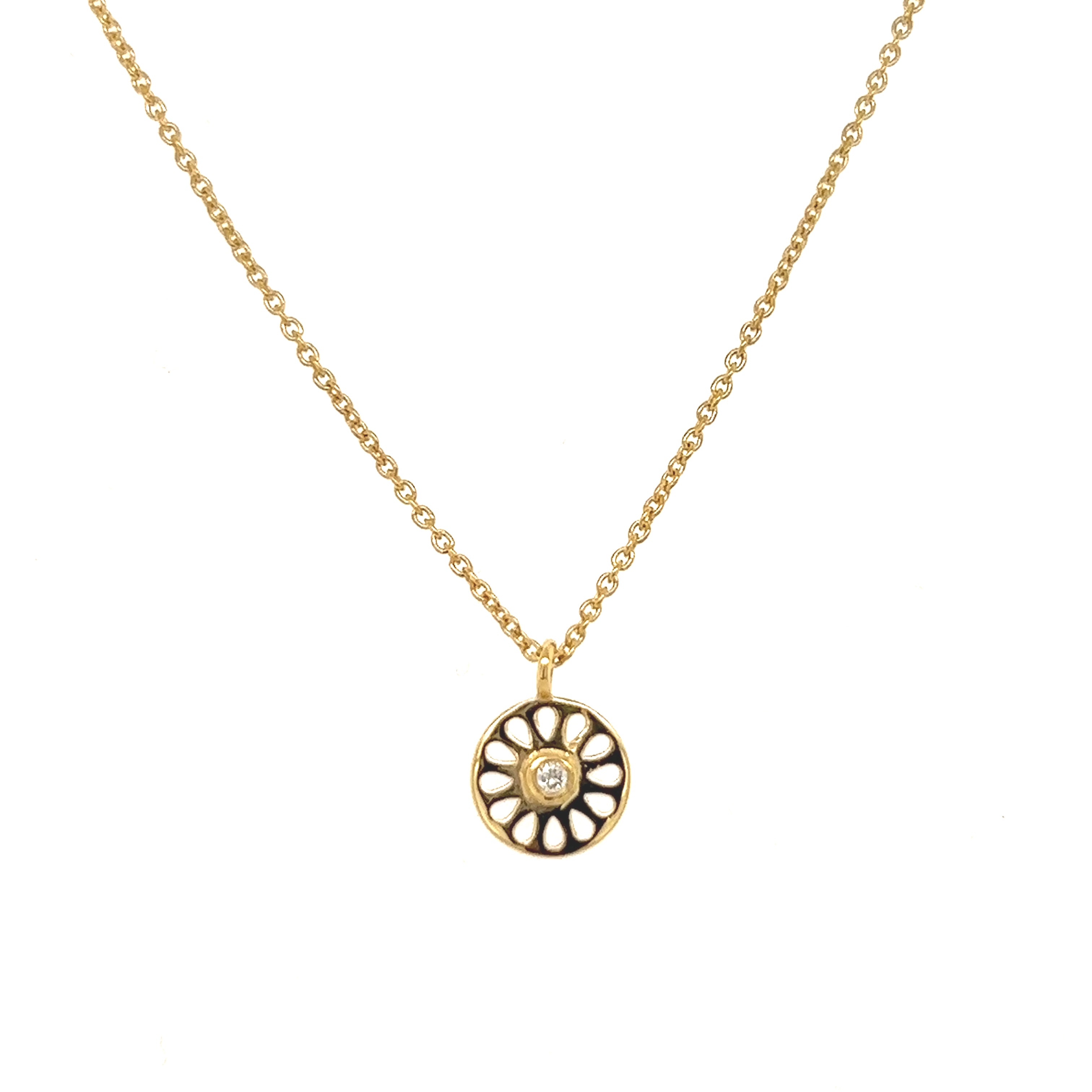 Signature Gold + Diamond Necklace
