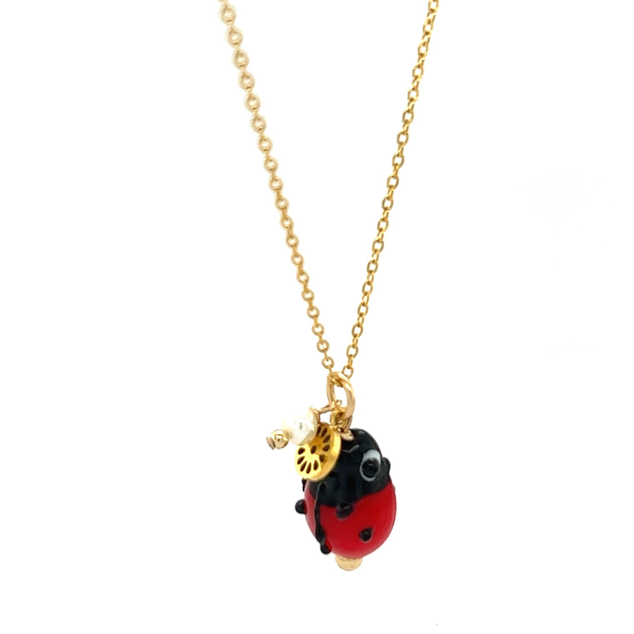 Ladybug Necklace